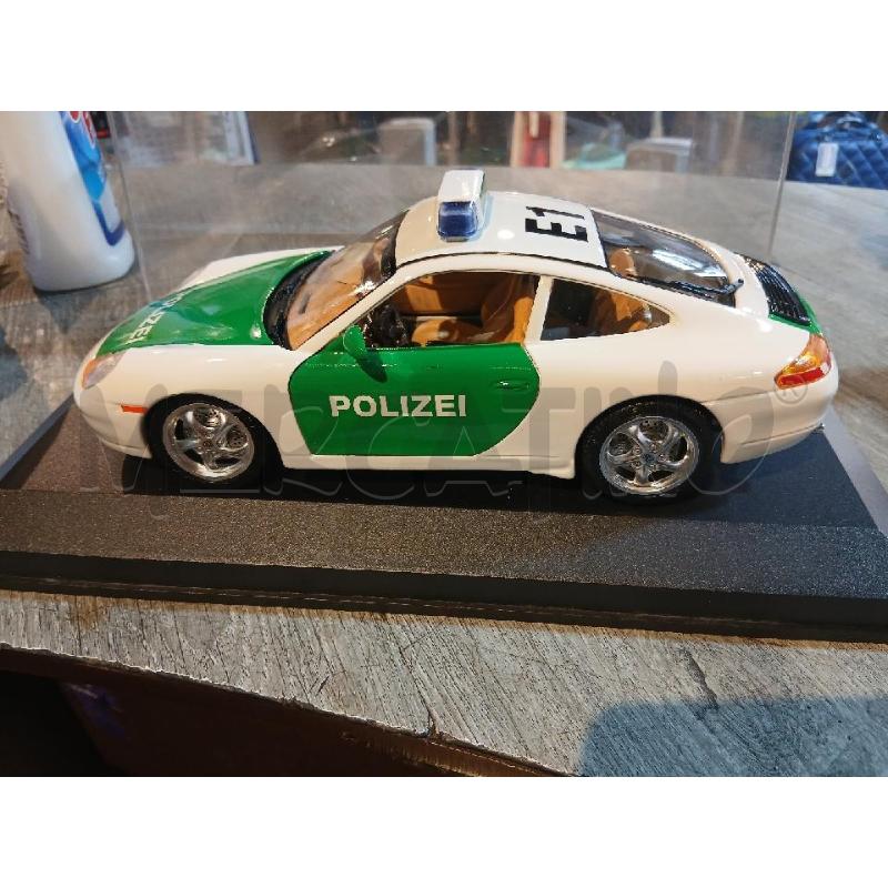 MODELLINO AUTO BBURAGO PORSCHE CARRERA 911(1997) SCALA 1/18  | Mercatino dell'Usato Busnago 1