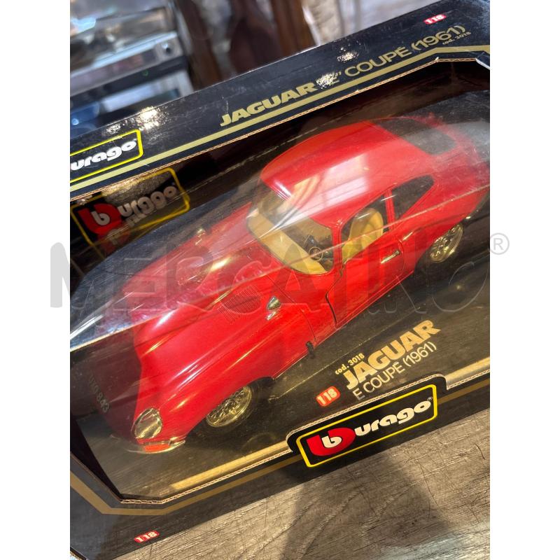 MODELLINO AUTO BBURAGO  JAGUAR  ECOUPE (1961) 1/18 | Mercatino dell'Usato Busnago 2