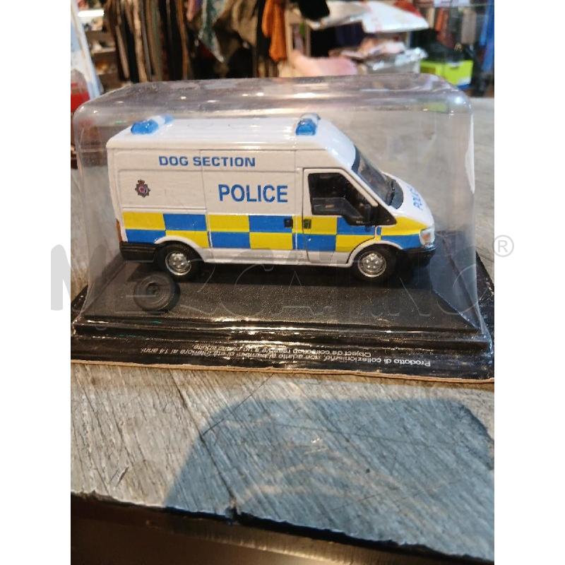 MODELLINO AUTO FORD TRANSIT POLICE 2000 1/43 | Mercatino dell'Usato Busnago 2