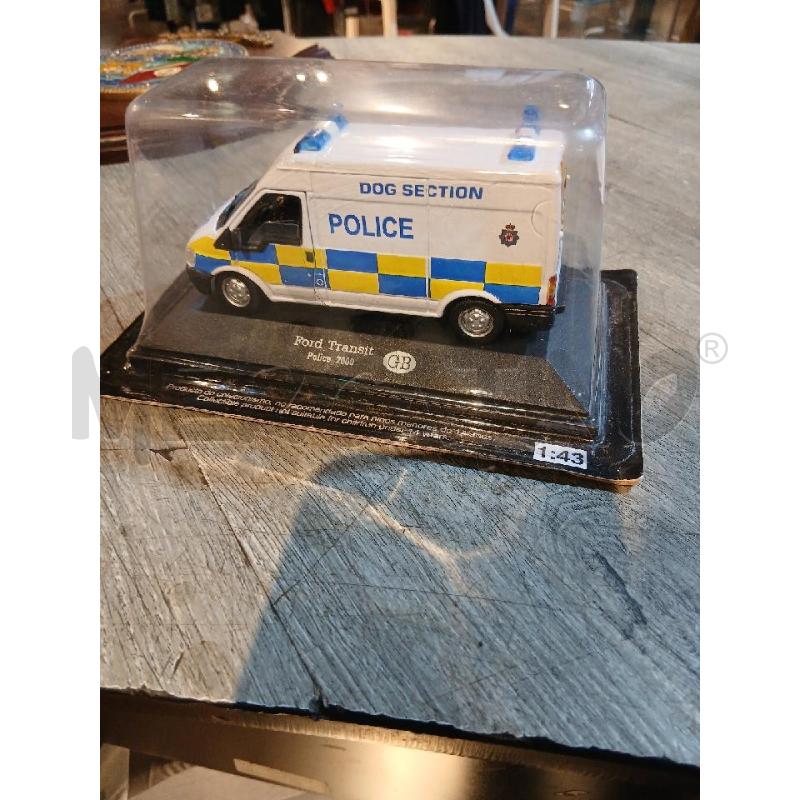 MODELLINO AUTO FORD TRANSIT POLICE 2000 1/43 | Mercatino dell'Usato Busnago 4