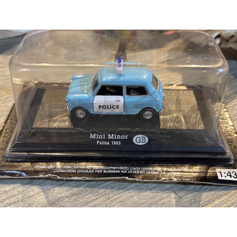 MODELLINO AUTO POLICE 1965 MINI MINOR 1:43 | Mercatino dell'Usato Busnago 1