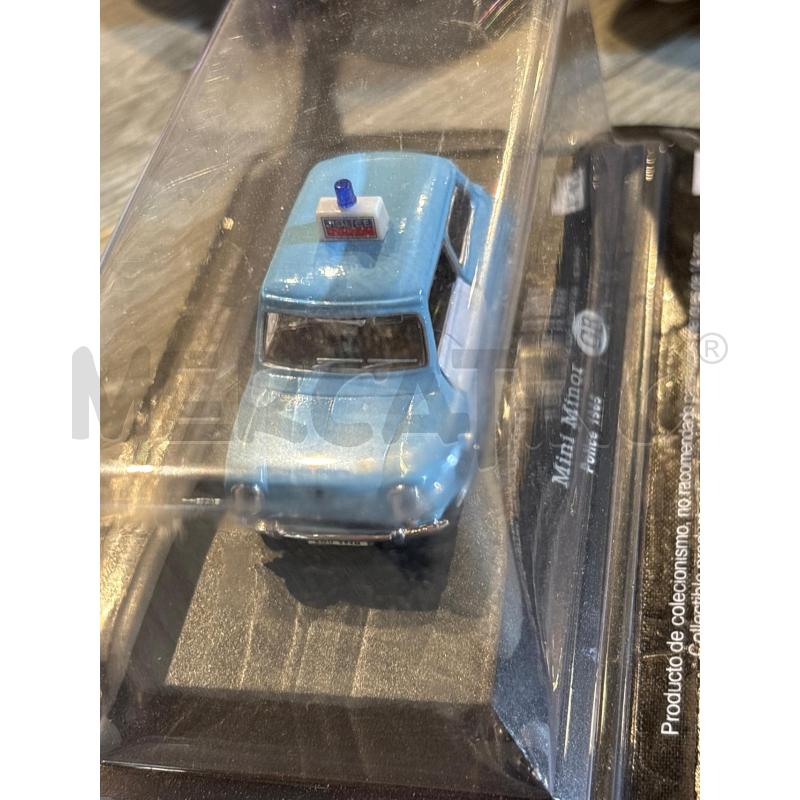 MODELLINO AUTO POLICE 1965 MINI MINOR 1:43 | Mercatino dell'Usato Busnago 2