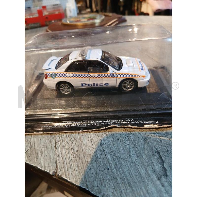 MODELLINO AUTO SUBARU IMPREZA POLICE 2002 1/43 | Mercatino dell'Usato Busnago 3