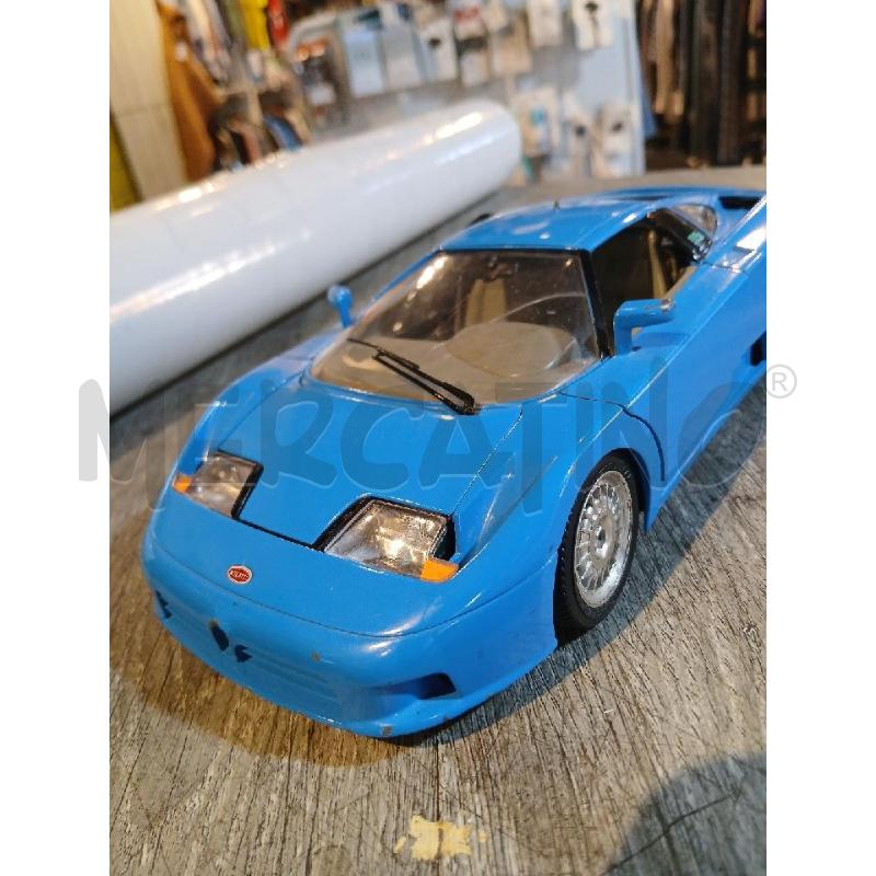 MODELLINO BBURA BUGATTI 11GB 1991 SCALA 1/18 | Mercatino dell'Usato Busnago 4