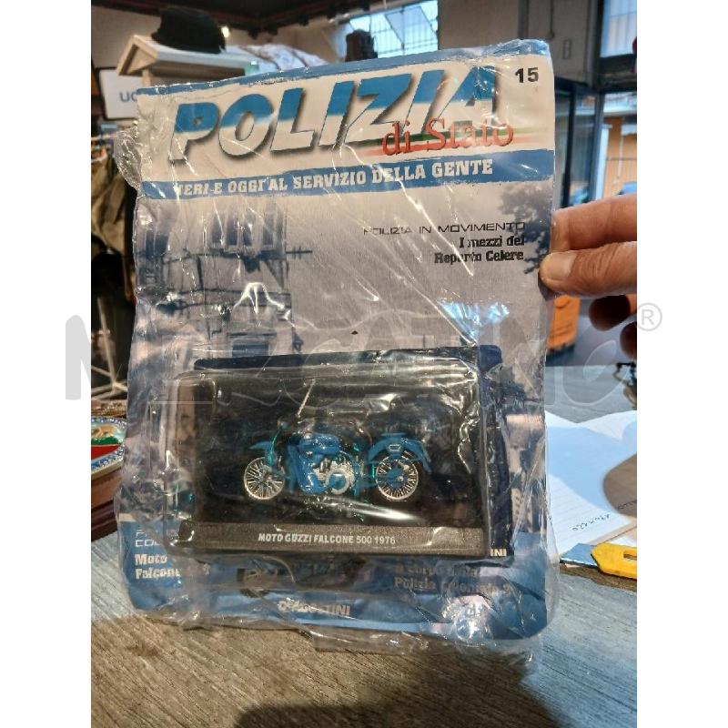 MODELLINO MOTO GUZZI FALCONE 5001976 SCALA 1/24 DE AGOSTINI IN BLISTER | Mercatino dell'Usato Busnago 1