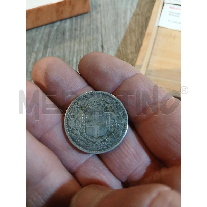 MONETA 2 LIRE ARGENTO UMBERTO 1897  | Mercatino dell'Usato Busnago 1