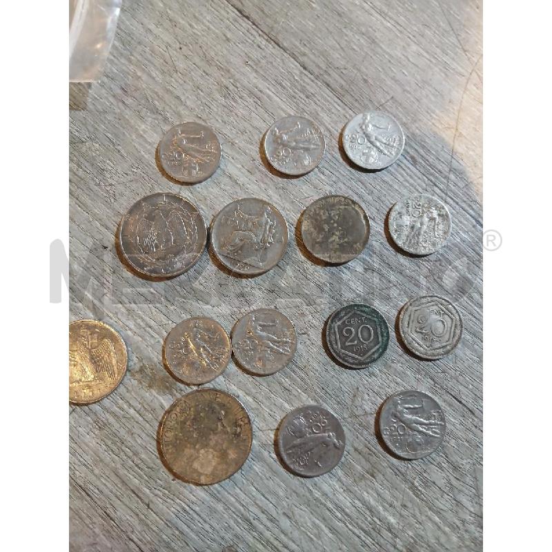 MONETE VECCHIE PZ. 15 ITALIANE VENTENNIO | Mercatino dell'Usato Busnago 1