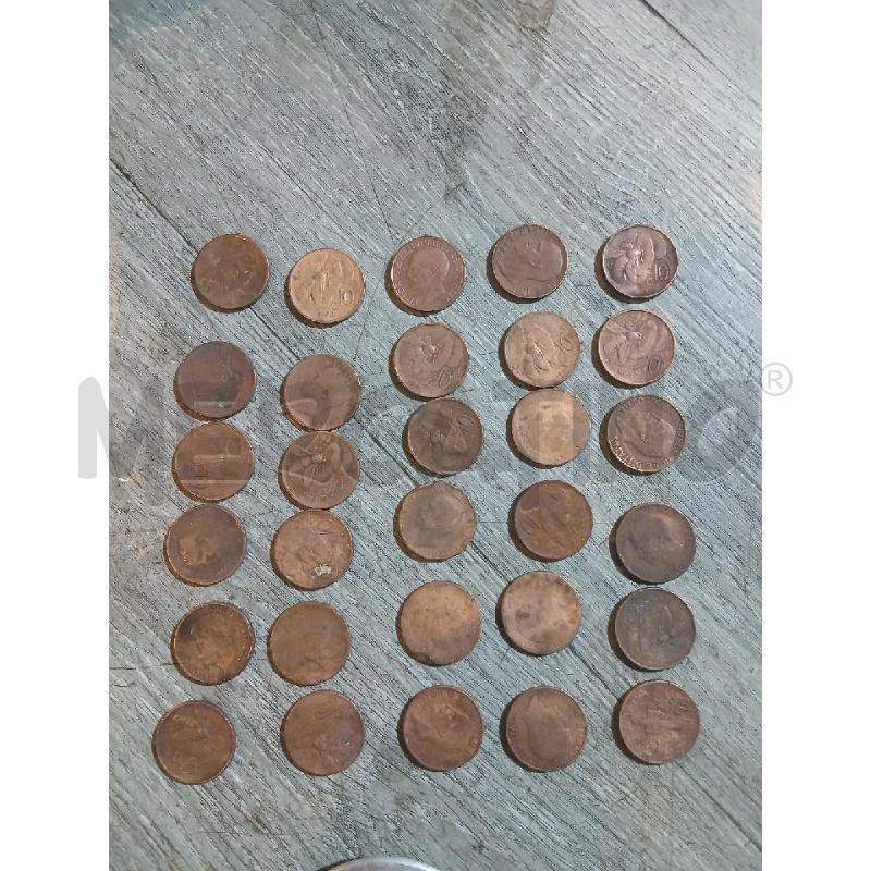 MONETE VECCHIE PZ. 30 1O CENTESIMI APE (VARI ANNI E VARI CONDIZIONI) | Mercatino dell'Usato Busnago 1