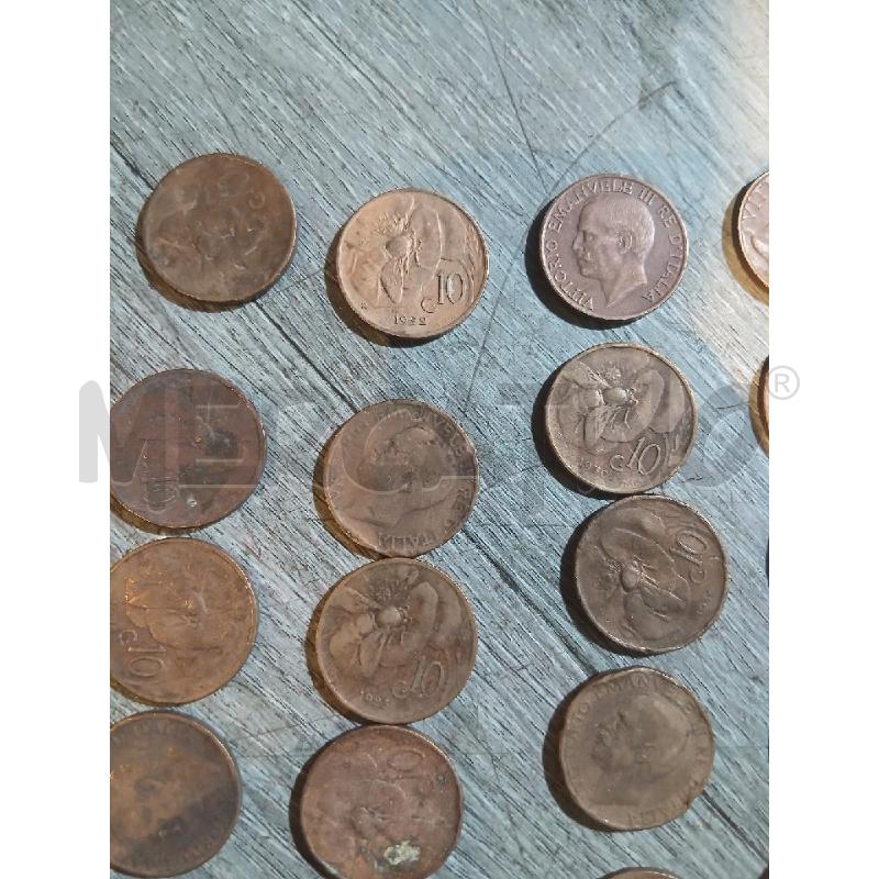MONETE VECCHIE PZ. 30 1O CENTESIMI APE (VARI ANNI E VARI CONDIZIONI) | Mercatino dell'Usato Busnago 2
