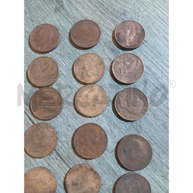 MONETE VECCHIE PZ. 30 1O CENTESIMI APE (VARI ANNI E VARI CONDIZIONI) | Mercatino dell'Usato Busnago 3