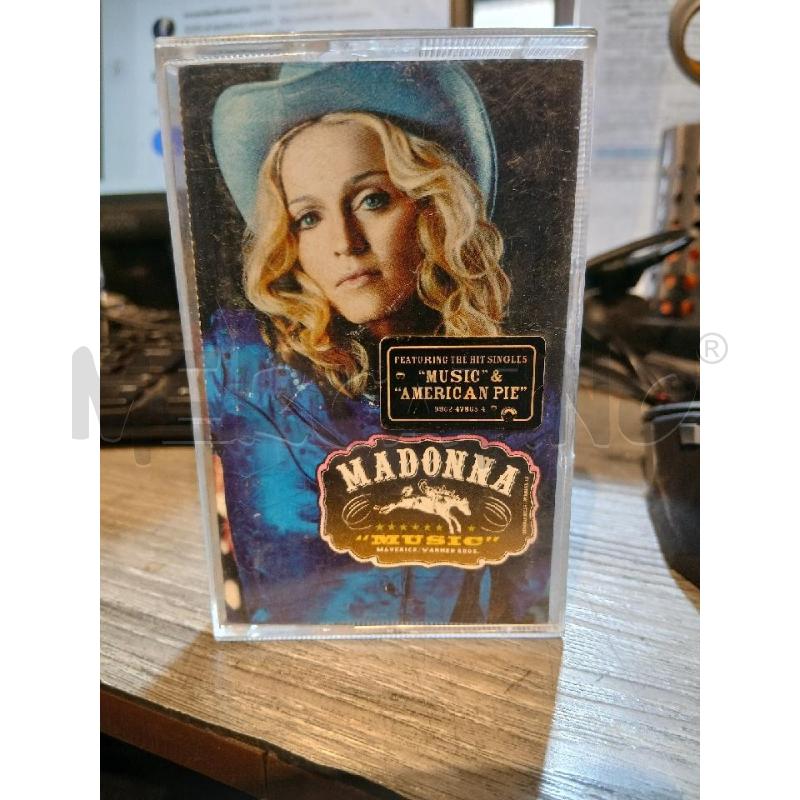 MUSICASSETTA MADONNA MUSIC | Mercatino dell'Usato Busnago 1