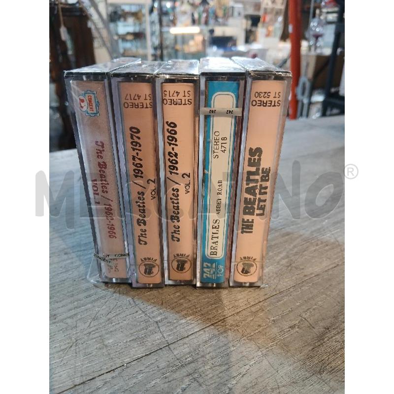 MUSICASSETTE PEZZI 5 BEATLES SIGILLATE!!  | Mercatino dell'Usato Busnago 1