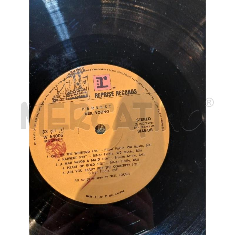 NEIL YOUNG HARVEST (1972) | Mercatino dell'Usato Busnago 3