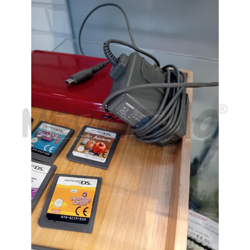 NINTENDO DS LITE ROSSO PIU 10 GIOCHI | Mercatino dell'Usato Busnago 4