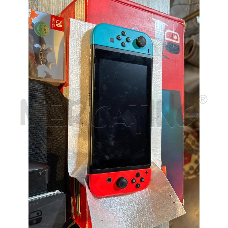 NINTENDO SWITCH CON 3 GIOCHI E ACCESSORI | Mercatino dell'Usato Busnago 2