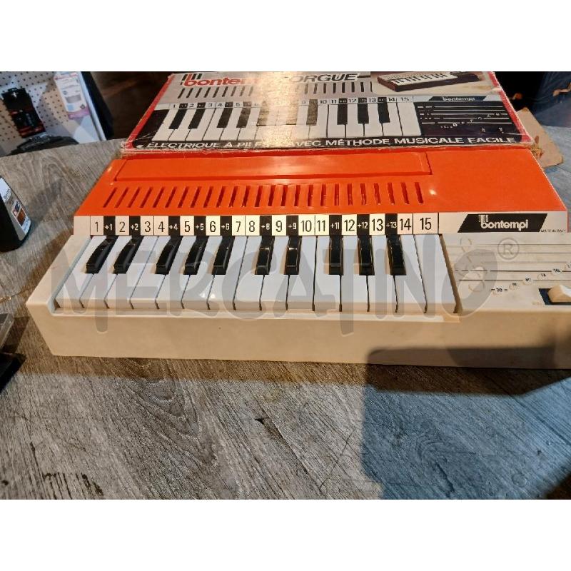 ORGANO ELETTRICO BONTEMPI ORGUE 102 (FUNZIONANTE9 | Mercatino dell'Usato Busnago 1