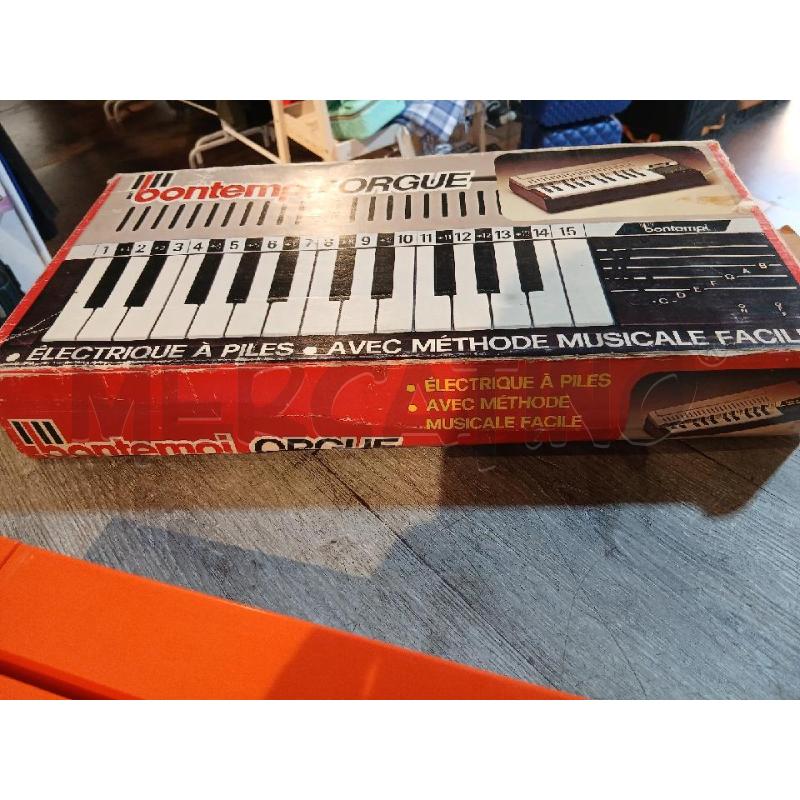 ORGANO ELETTRICO BONTEMPI ORGUE 102 (FUNZIONANTE9 | Mercatino dell'Usato Busnago 3