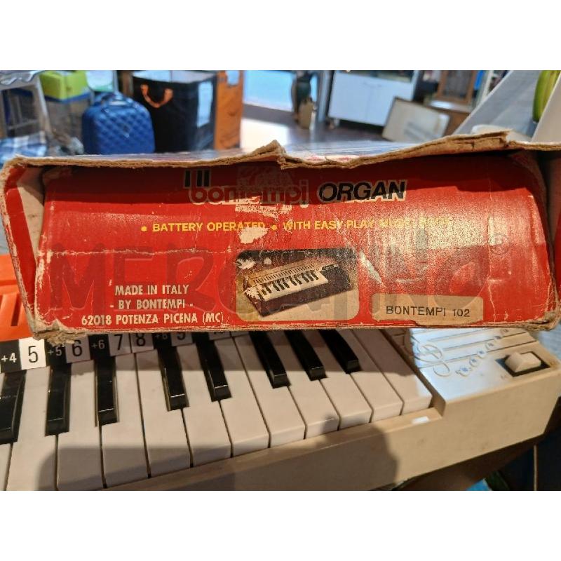 ORGANO ELETTRICO BONTEMPI ORGUE 102 (FUNZIONANTE9 | Mercatino dell'Usato Busnago 4