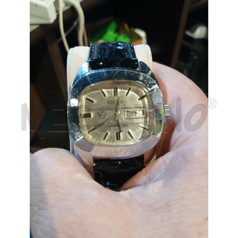 OROLOGIO DA POLSO ASEIKON MECCANICO CARICA MANUALE , FUNZIONANTE | Mercatino dell'Usato Busnago 3