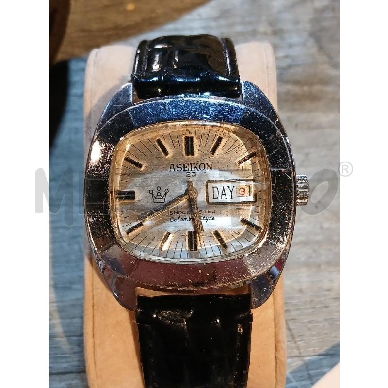 OROLOGIO DA POLSO ASEIKON MECCANICO CARICA MANUALE , FUNZIONANTE | Mercatino dell'Usato Busnago 4