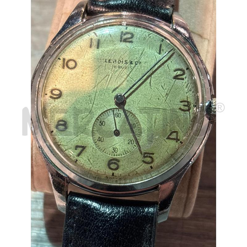 OROLOGIO DA POLSO A CARICA MANUALE LEBOIS & CO FUNZIONANTE | Mercatino dell'Usato Busnago 2