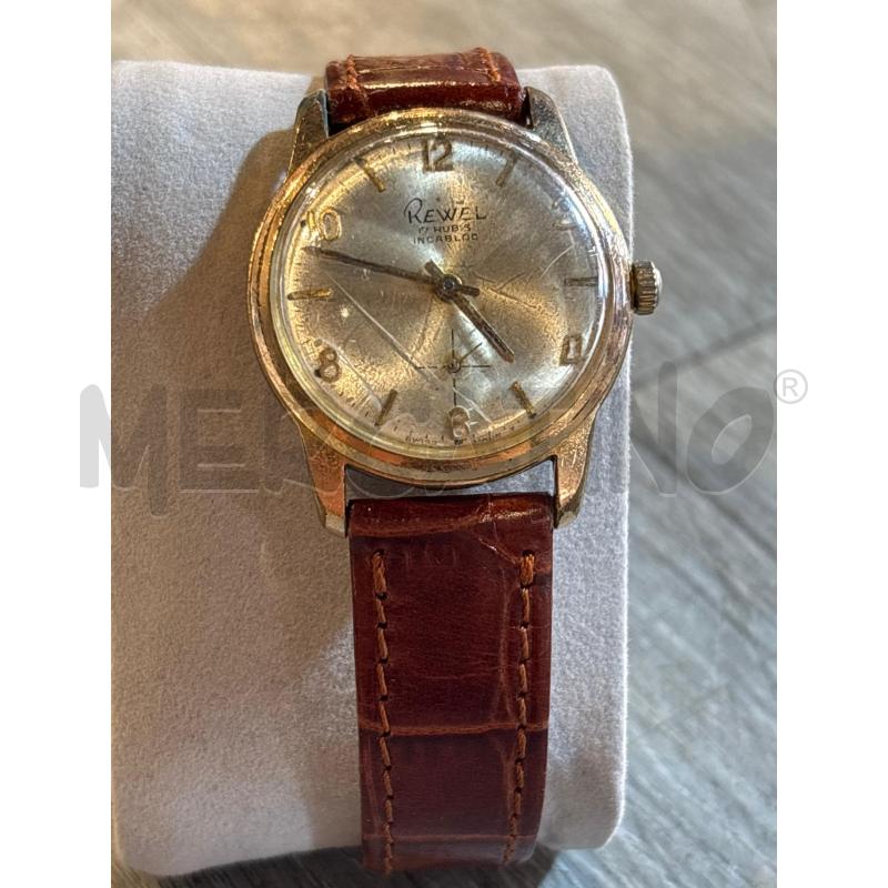 OROLOGIO DA POLSO CARICA MANUALE REWEL | Mercatino dell'Usato Busnago 1