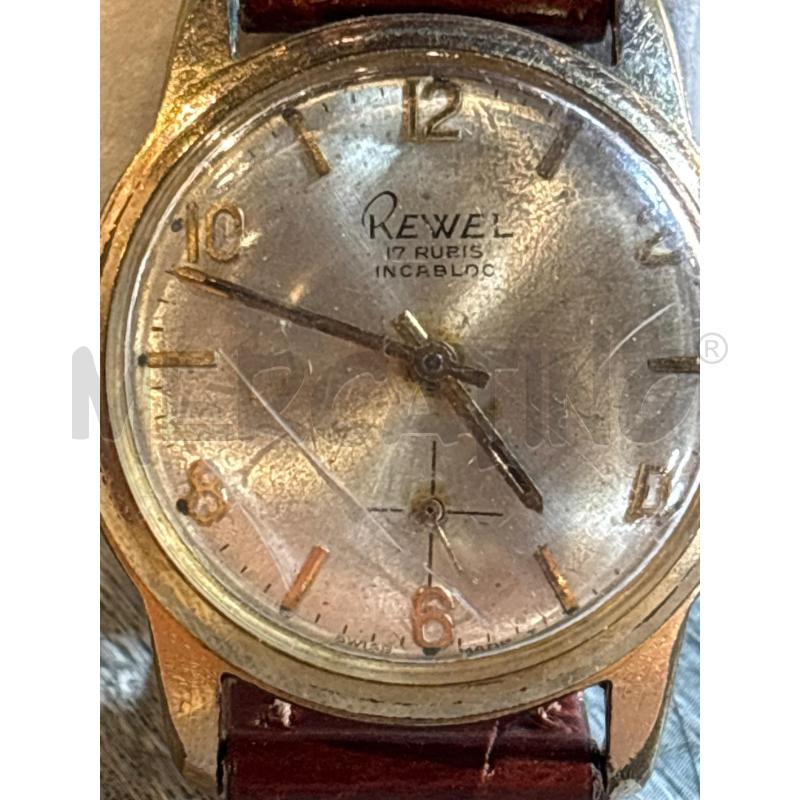 OROLOGIO DA POLSO CARICA MANUALE REWEL | Mercatino dell'Usato Busnago 3