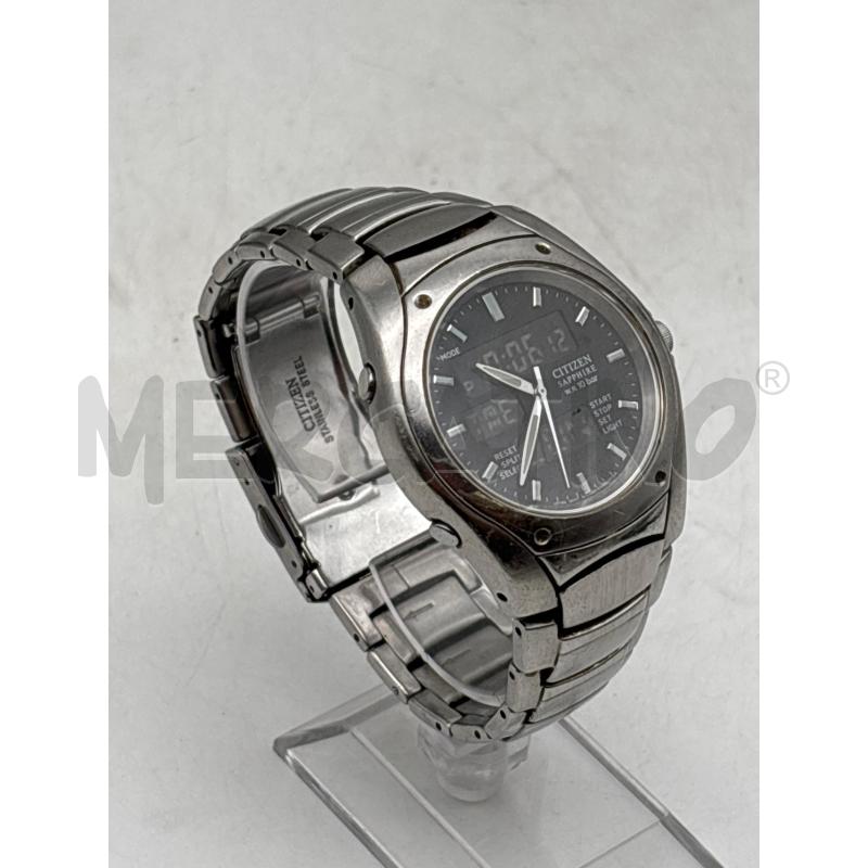 OROLOGIO DA POLSO CITIZEN SAPPHIRE W.R. 10 BAR | Mercatino dell'Usato Busnago 1