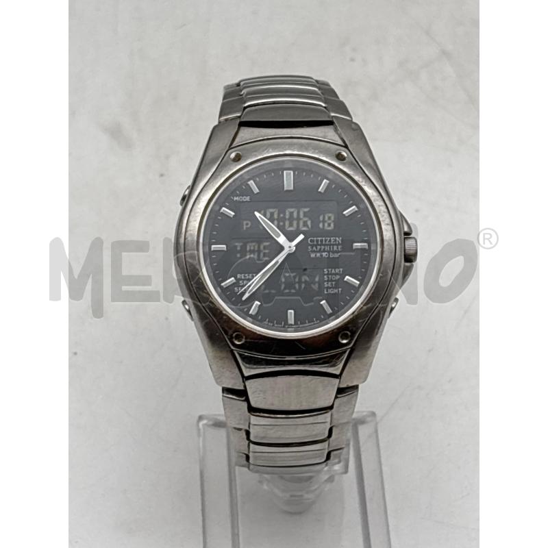 OROLOGIO DA POLSO CITIZEN SAPPHIRE W.R. 10 BAR | Mercatino dell'Usato Busnago 2