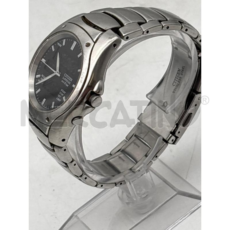 OROLOGIO DA POLSO CITIZEN SAPPHIRE W.R. 10 BAR | Mercatino dell'Usato Busnago 3