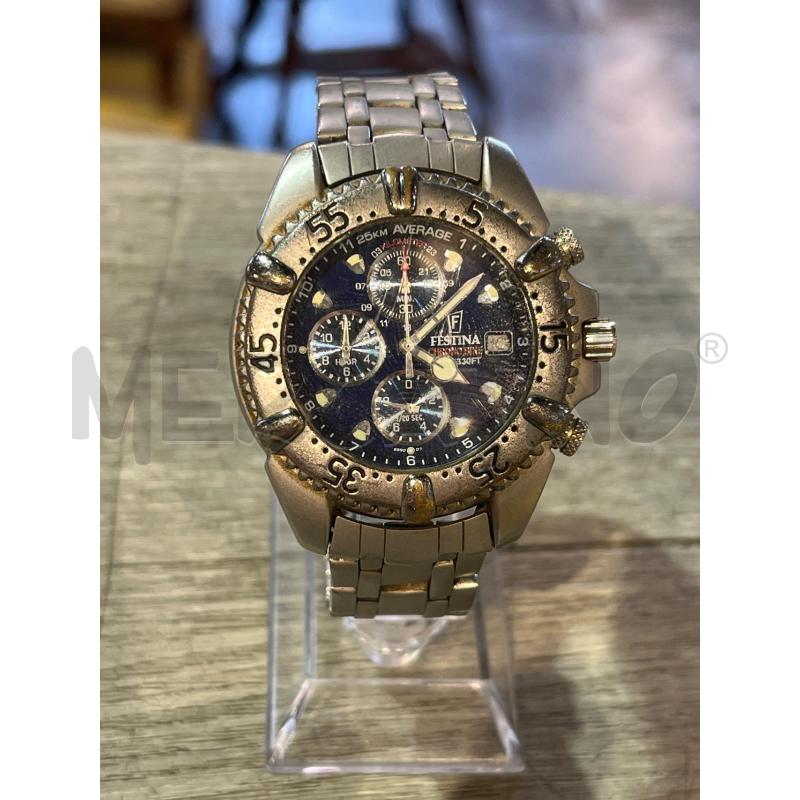 OROLOGIO DA POLSO CRONOGRAFO FESTINA ACCIAIO | Mercatino dell'Usato Busnago 1