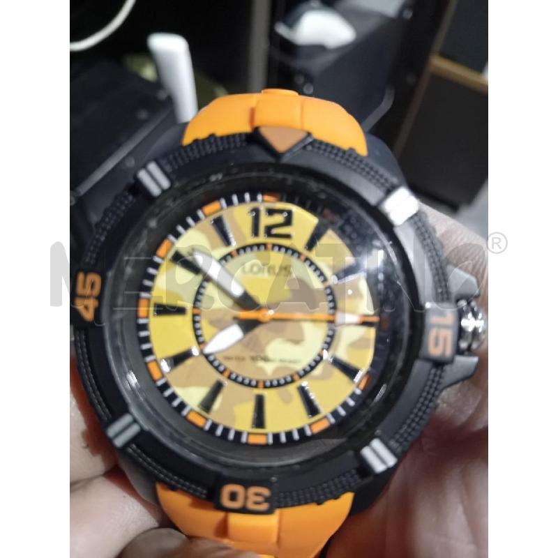 OROLOGIO DA POLSO LORUS ARANCIONE | Mercatino dell'Usato Busnago 1