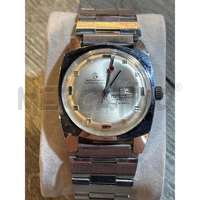 OROLOGIO DA POLSO MORTIMA 21 JEWELS SUPERDATOMATIC CARICA MANUALE | Mercatino dell'Usato Busnago 1
