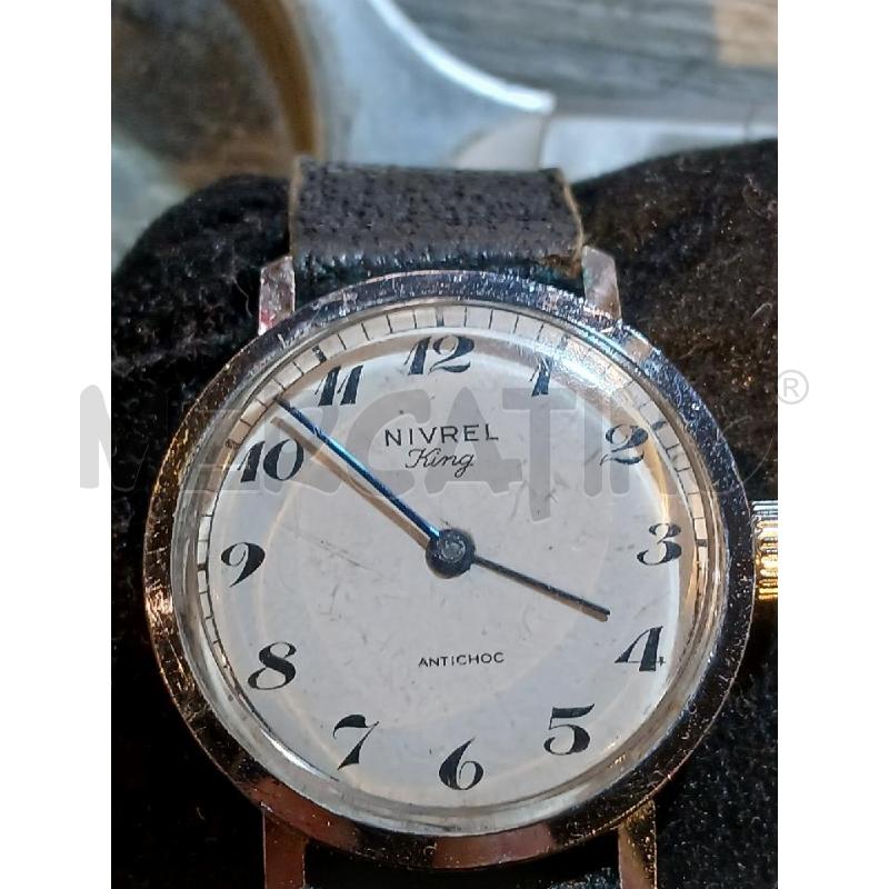 OROLOGIO DA POLSO NIVREL KING D30 CARICA MANUALE FUNZIONANTE | Mercatino dell'Usato Busnago 1