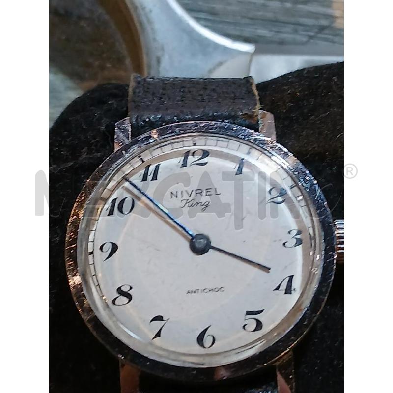 OROLOGIO DA POLSO NIVREL KING D30 CARICA MANUALE FUNZIONANTE | Mercatino dell'Usato Busnago 2