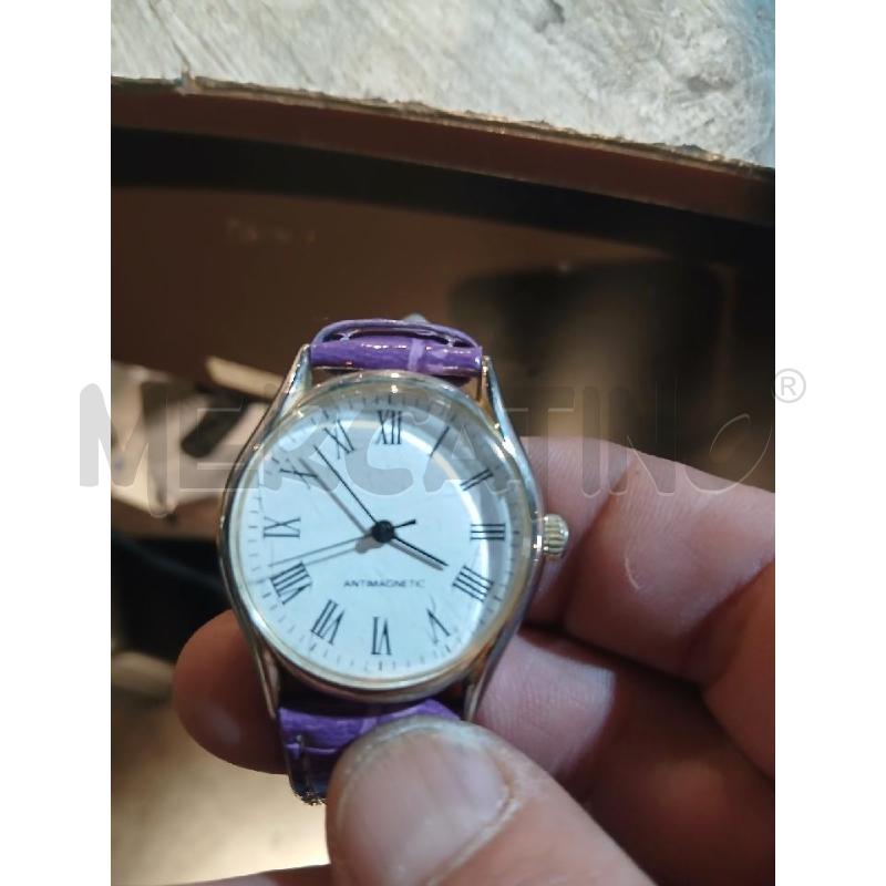 OROLOGIO DA POLSO NUMERI ROMANI ANTIMAGNETIC CARICA MANUALE FUNZIONANTE | Mercatino dell'Usato Busnago 1