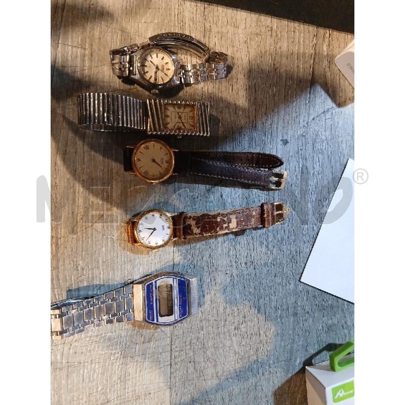 OROLOGIO DA POLSO PEZZI 5  (DA SISTEMARE) | Mercatino dell'Usato Busnago 1