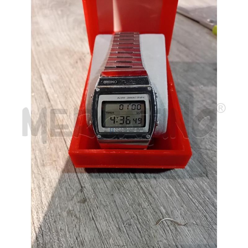 OROLOGIO DA POLSO SEIKO A359A (1980) FUNZIONANTE TRANNE LUCE  | Mercatino dell'Usato Busnago 1