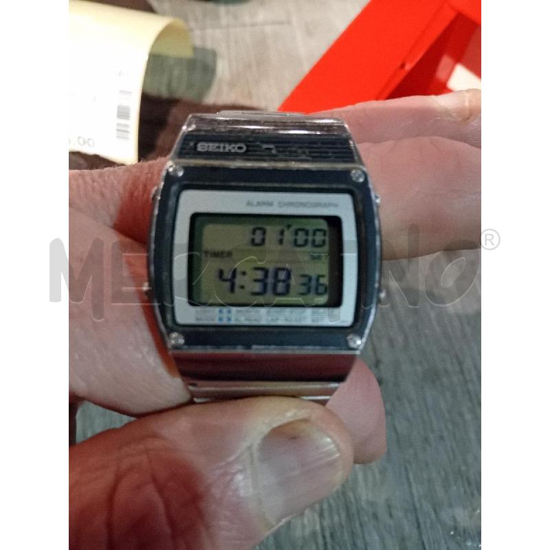 OROLOGIO DA POLSO SEIKO A359A (1980) FUNZIONANTE TRANNE LUCE  | Mercatino dell'Usato Busnago 5