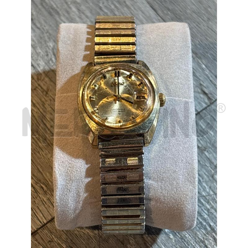 OROLOGIO DA POLSO SEIKO AUTOMATICO DA DONNA DORATO | Mercatino dell'Usato Busnago 1