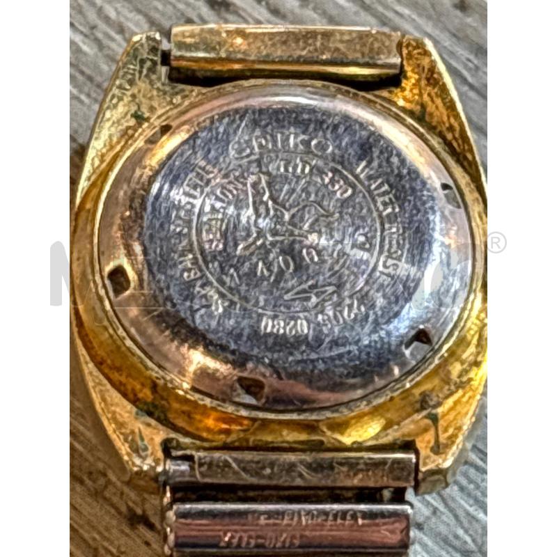 OROLOGIO DA POLSO SEIKO AUTOMATICO DA DONNA DORATO | Mercatino dell'Usato Busnago 4