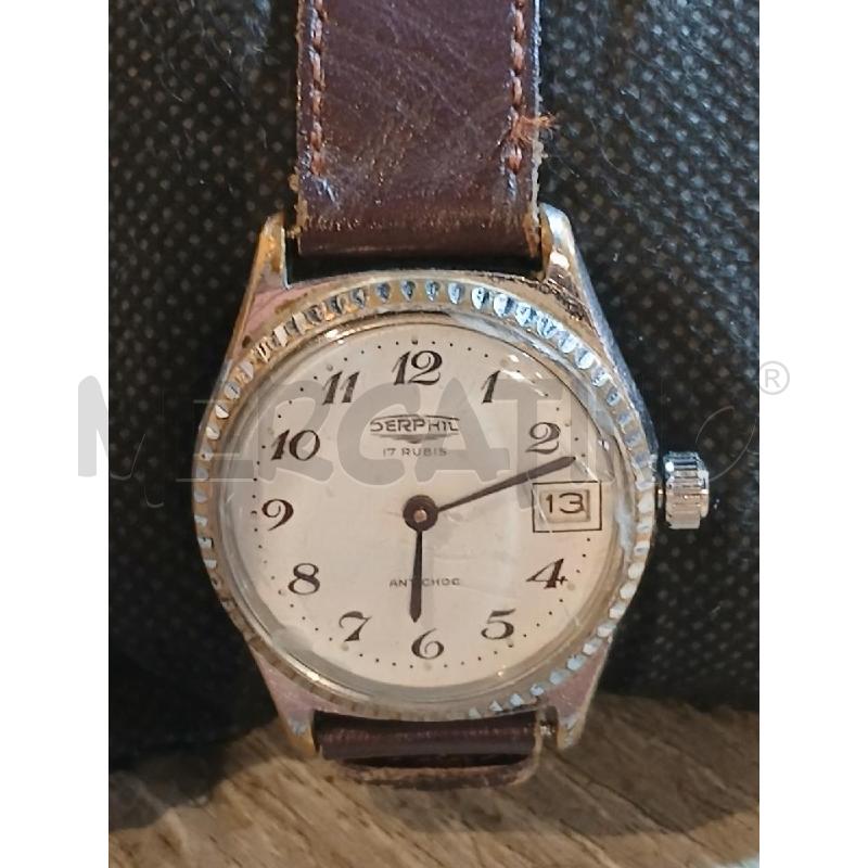 OROLOGIO DA POLSO SERPHIL 17 RUBIS D32 CARICA MANUALE FUNZIONANTE | Mercatino dell'Usato Busnago 2