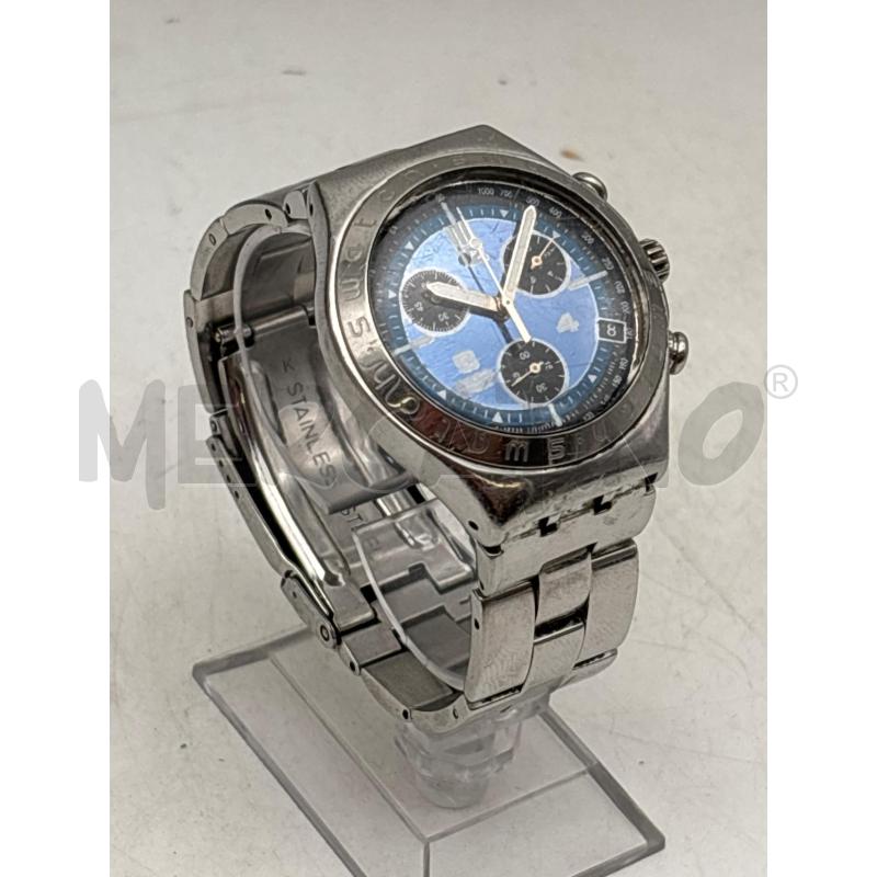 OROLOGIO DA POLSO SWATCH IRONY QUADRANTE BLU | Mercatino dell'Usato Busnago 1