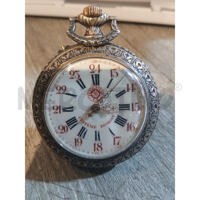 OROLOGIO DA TASCHINO ROSKOPF (FUNZIONANTE) | Mercatino dell'Usato Busnago 1