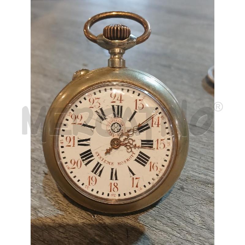 OROLOGIO DA TASCHINO ROSKOPF (FUNZIONANTE) | Mercatino dell'Usato Busnago 5