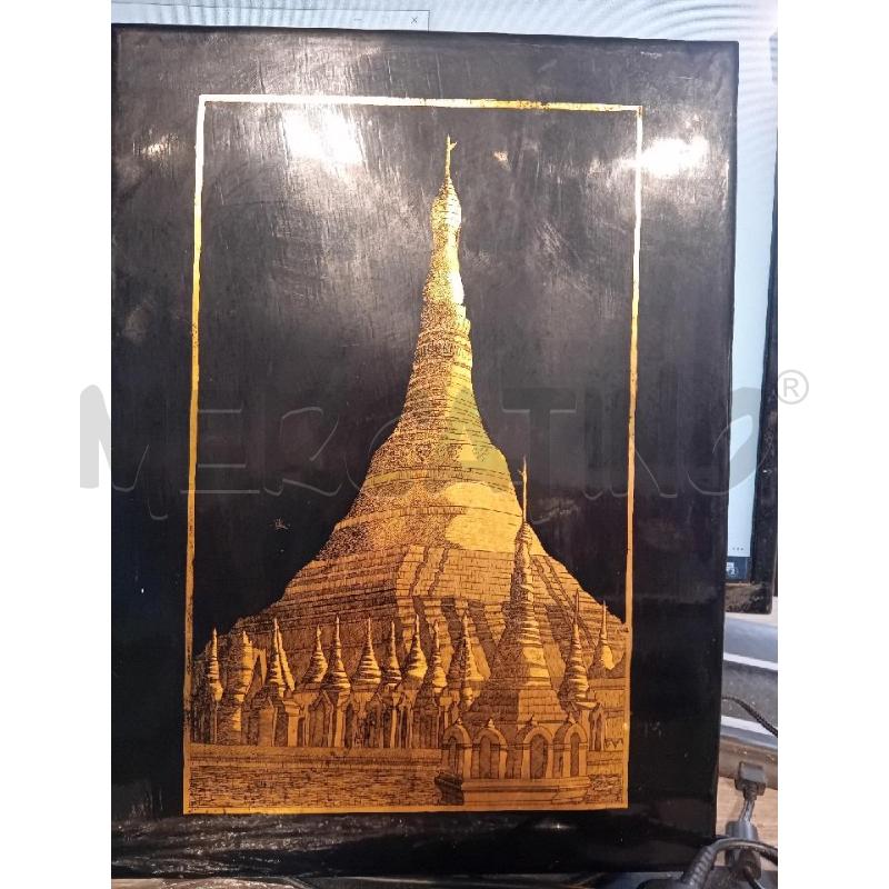 PANNELLO DECORATIVO CINESE INIZZI 900 MISURA 30X41 | Mercatino dell'Usato Busnago 1