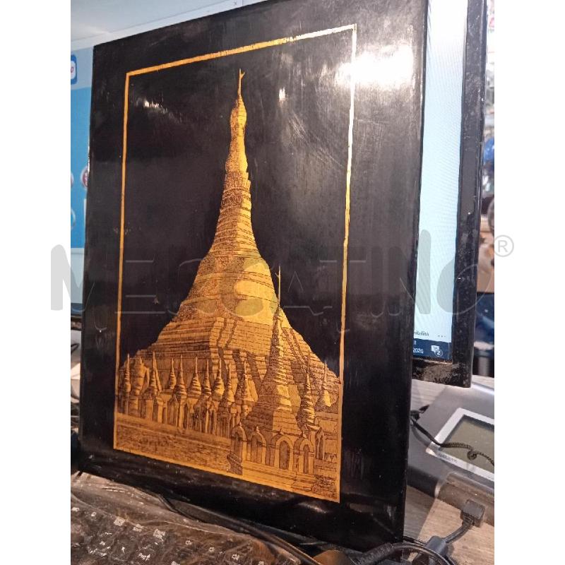 PANNELLO DECORATIVO CINESE INIZZI 900 MISURA 30X41 | Mercatino dell'Usato Busnago 2