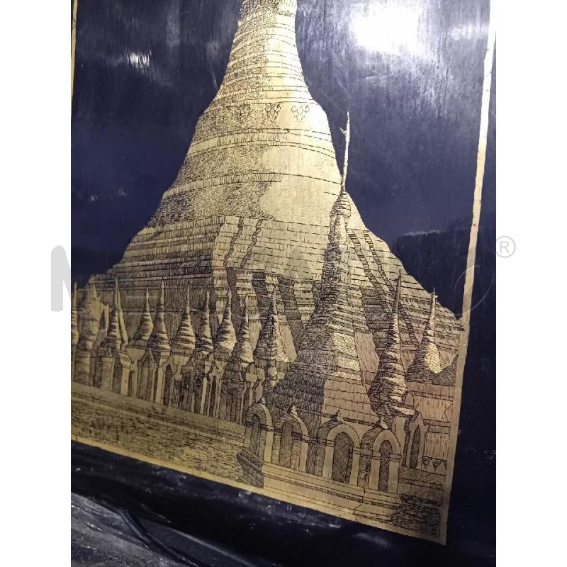 PANNELLO DECORATIVO CINESE INIZZI 900 MISURA 30X41 | Mercatino dell'Usato Busnago 4