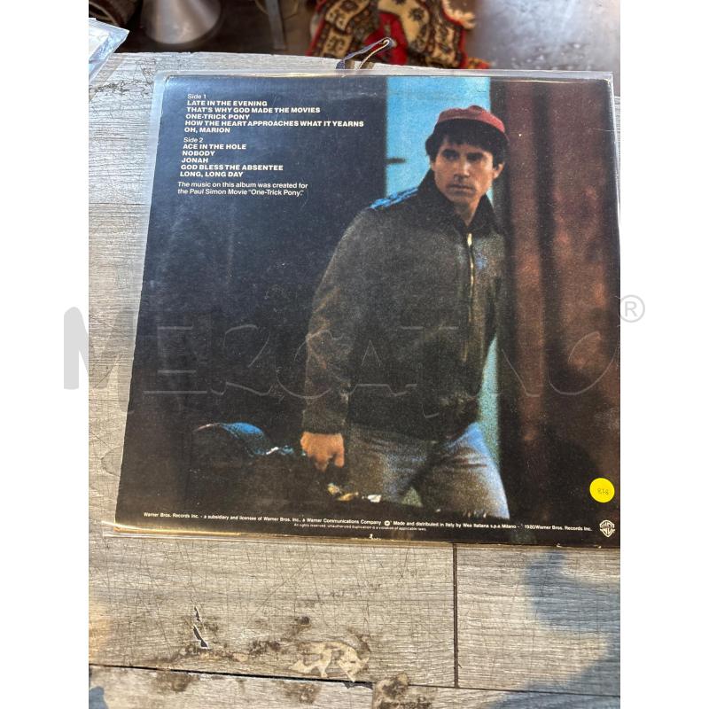 PAUL SIMON ONE TRICK PONY | Mercatino dell'Usato Busnago 2
