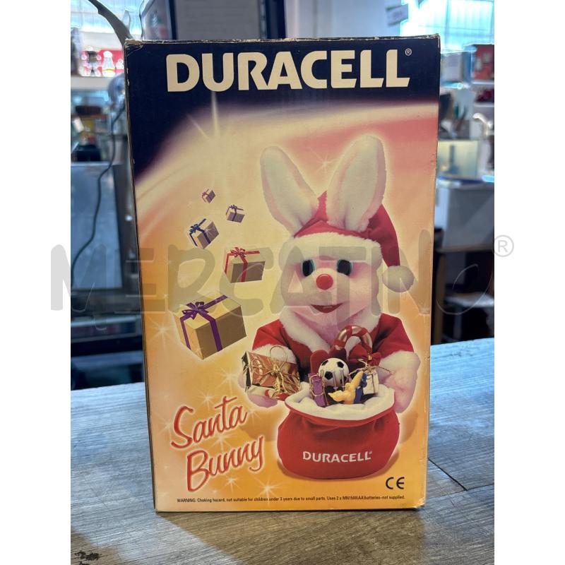 PELUCHE PROMOZIONALE DURACELL SANTA BUNNY | Mercatino dell'Usato Busnago 1